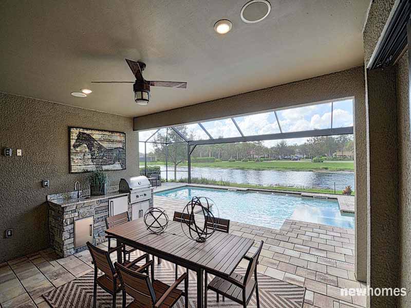 BRIDGETOWN AT THE PLANTATION, Fort Myers, Florida,  image description: Pinnacle Model Home at Bridgetown at the Plantation  in Fort Myers Florida